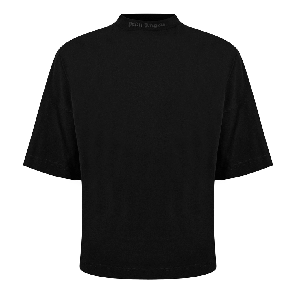 Palm Angels Glitter Logo T - Black